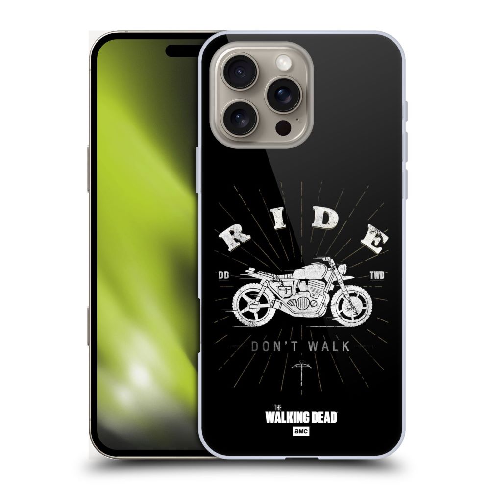 WALKING DEAD ウォーキングデッド - Daryl Dixon Iconic / Ride Don't Walk ハード case / Apple iPhoneケース 【公式 / オフィシャル】