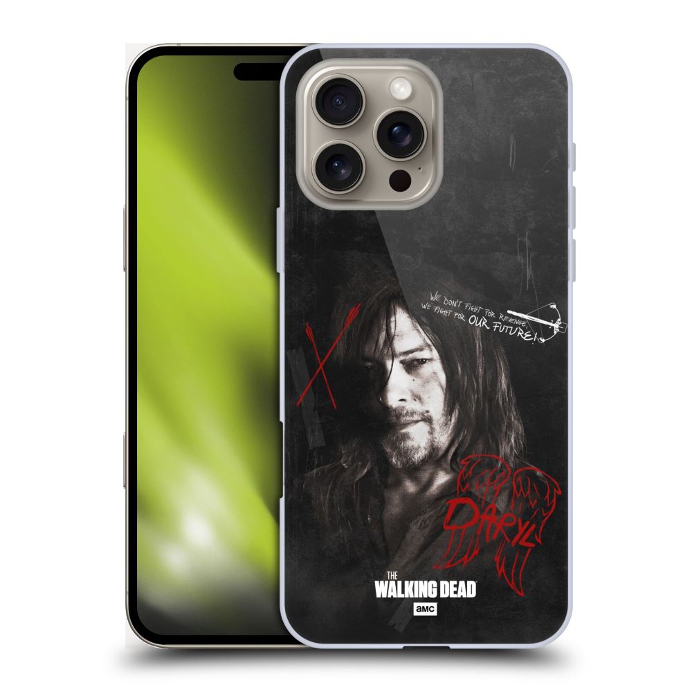 WALKING DEAD ウォーキングデッド - Daryl Dixon Iconic / Grafitti ハード case / Apple iPhoneケース 【公式 / オフィシャル】