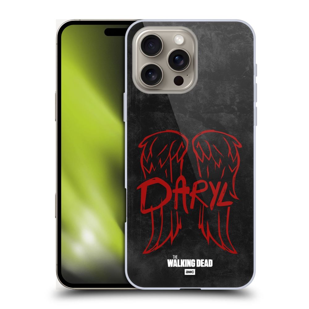 WALKING DEAD ウォーキングデッド - Daryl Dixon Iconic / Wings Logo ハード case / Apple iPhoneケース 【公式 / オフィシャル】