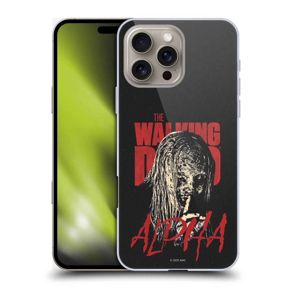 WALKING DEAD ウォーキングデッド - Season 10 Character Portraits / Alpha ハード case / Apple iPhoneケース 【公式 / オフィシャル】