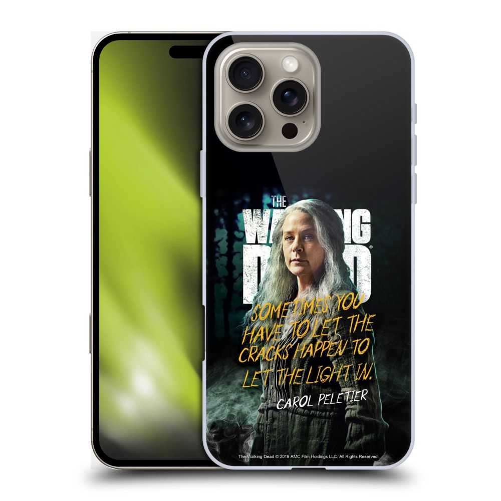 WALKING DEAD ウォーキングデッド - Season 9 Quotes / Carol ハード case / Apple iPhoneケース 【公式 / オフィシャル】