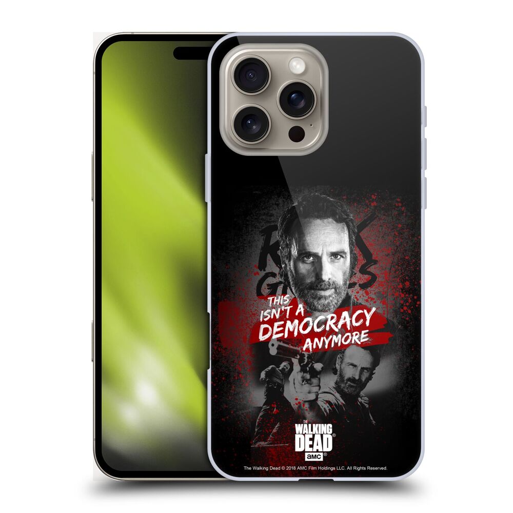 WALKING DEAD ウォーキングデッド - Rick Grimes Legacy / Democracy ハード case / Apple iPhoneケース 【公式 / オフィシャル】