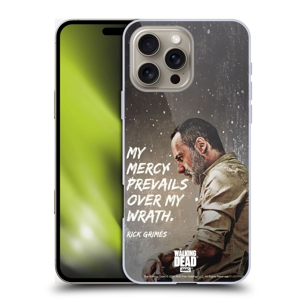 WALKING DEAD ウォーキングデッド - Rick Grimes Legacy / Mercy Prevails ハード case / Apple iPhoneケース 【公式 / オフィシャル】