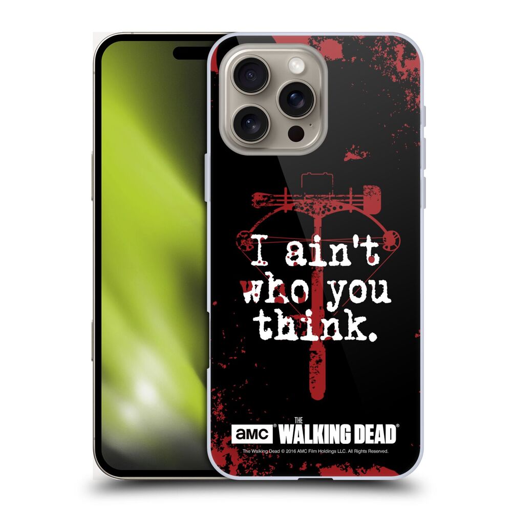 WALKING DEAD ウォーキングデッド - Quotes / Daryl Think ハード case / Apple iPhoneケース 【公式 / オフィシャル】