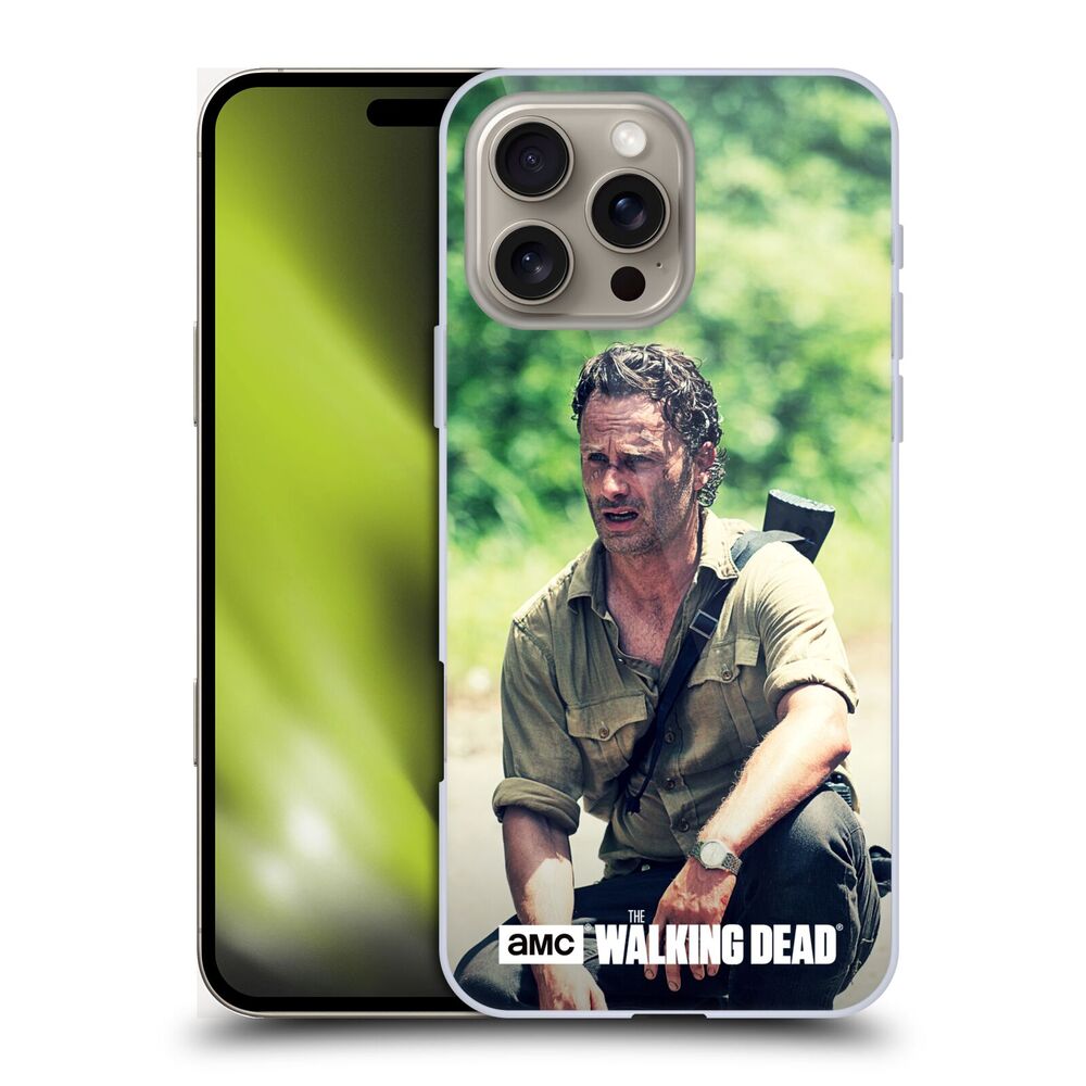 WALKING DEAD ウォーキングデッド - Rick Grimes / Squat ハード case / Apple iPhoneケース 【公式 / オフィシャル】