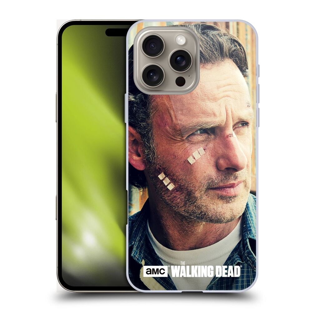 WALKING DEAD ウォーキングデッド - Rick Grimes / Cuts And Bandages ハード case / Apple iPhoneケース 【公式 / オフィシャル】