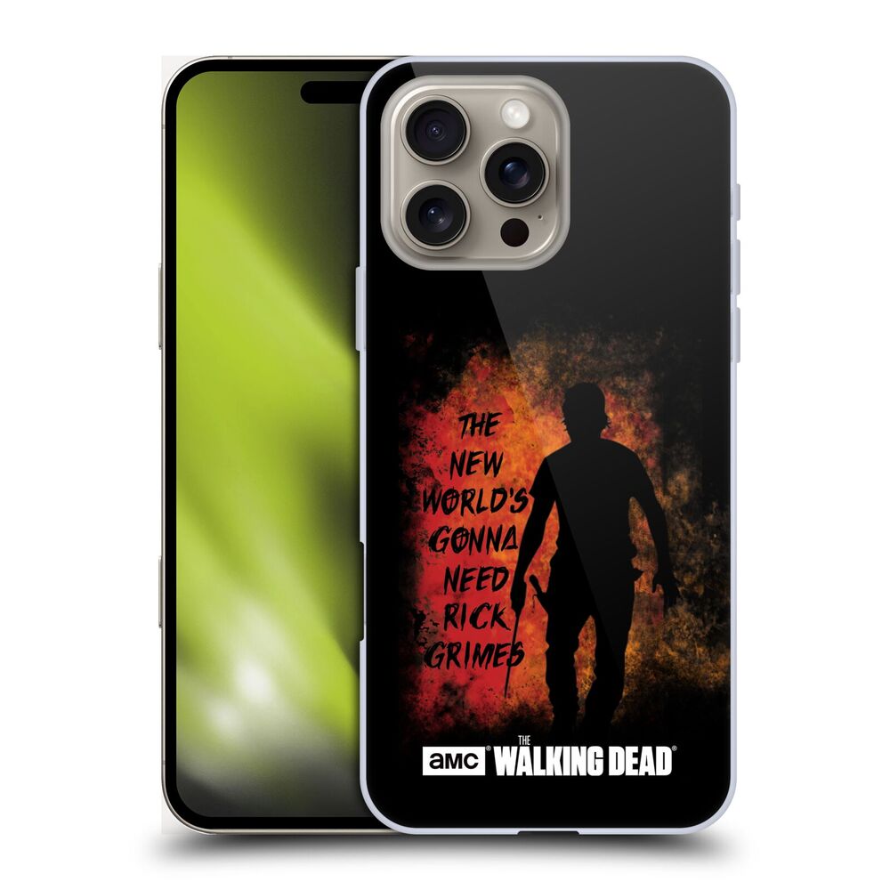 WALKING DEAD ウォーキングデッド - Typography / Gonna Need Rick ハード case / Apple iPhoneケース 【公式 / オフィシャル】