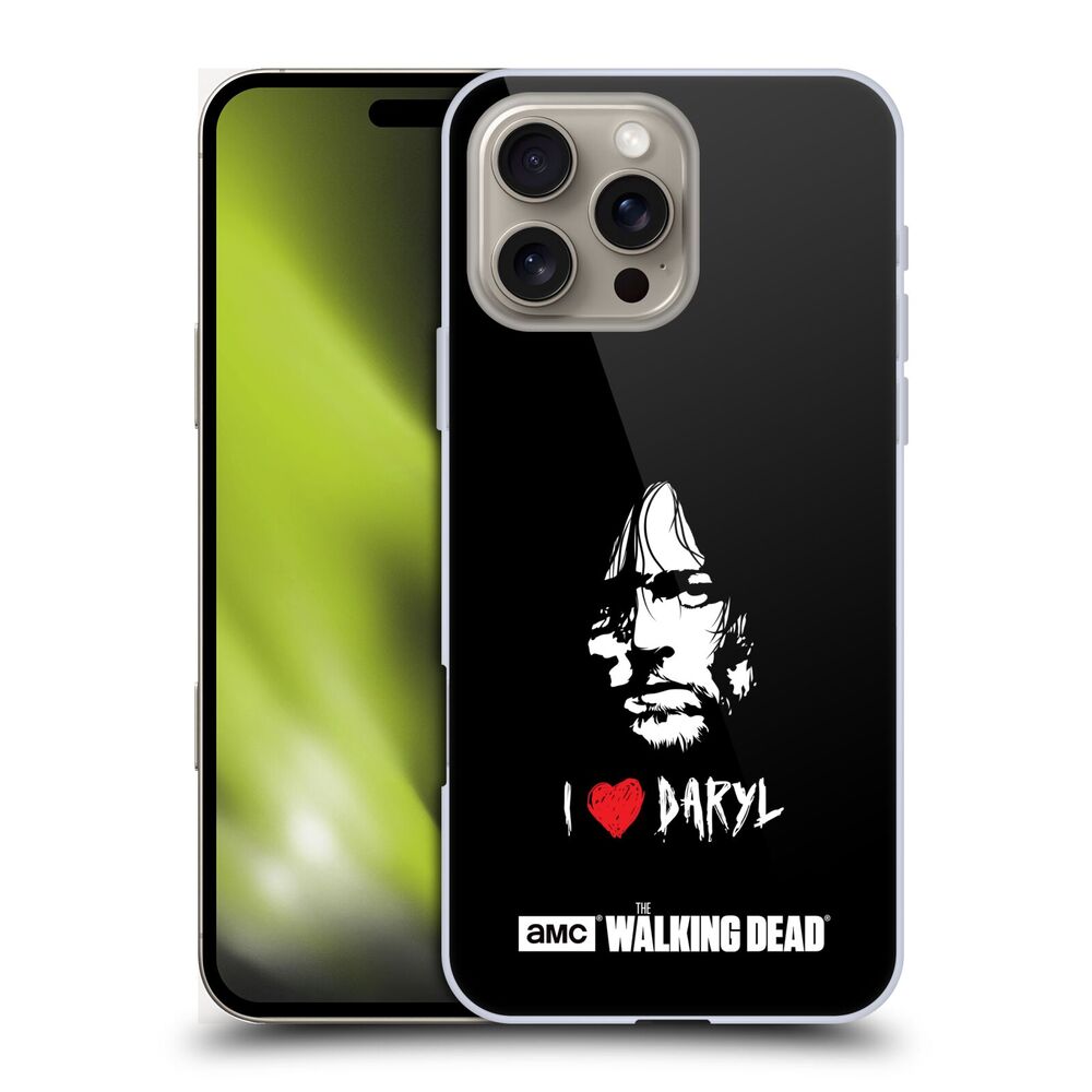 WALKING DEAD ウォーキングデッド - Typography / Love Daryl Facer ハード case / Apple iPhoneケース 【公式 / オフィシャル】