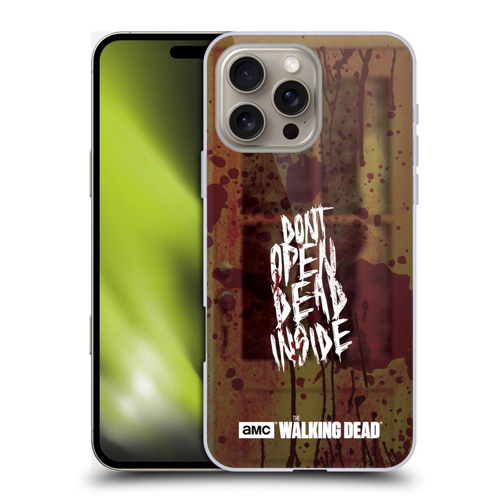 WALKING DEAD ウォーキングデッド - Typography / Do Not Open ハード case / Apple iPhoneケース 【公式 / オフィシャル】