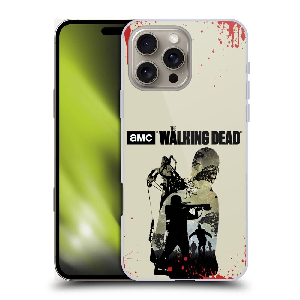 WALKING DEAD ウォーキングデッド - Silhouettes / Daryl Fullハード case / Apple iPhoneケース 【公式 / オフィシャル】