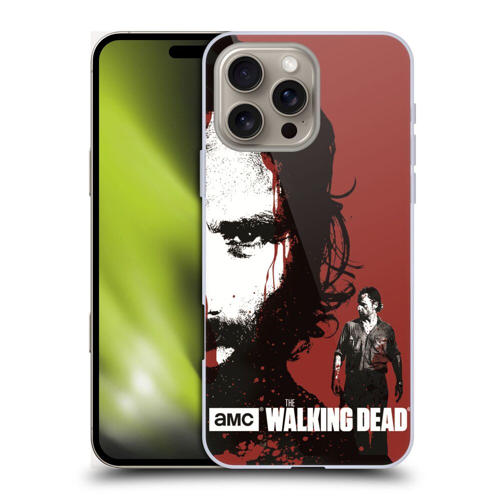 WALKING DEAD ウォーキングデッド - Gore / Bloody Face Rick ハード case / Apple iPhoneケース 【公式 / オフィシャル】