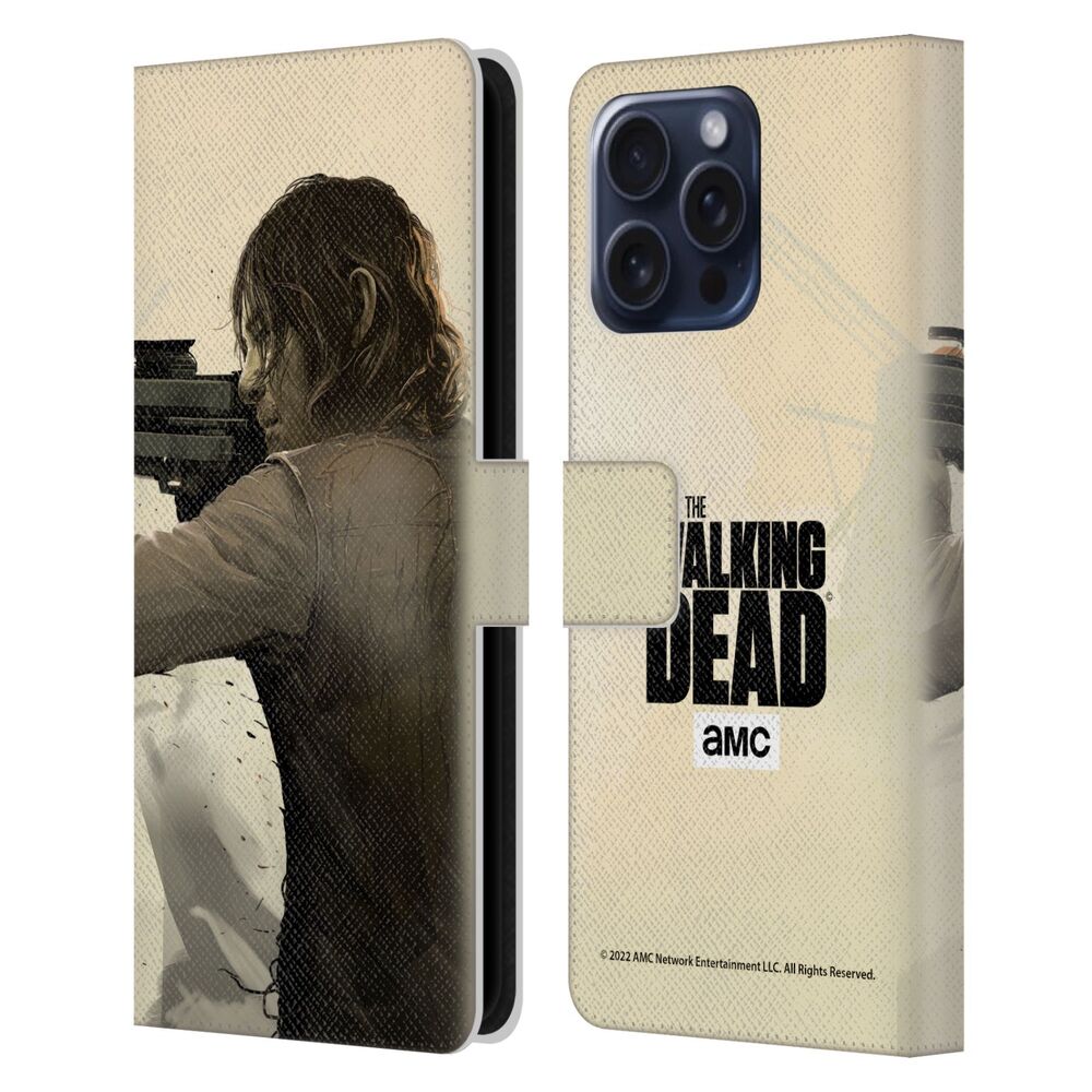 WALKING DEAD ウォーキングデッド Season 11 Key Art - レザー手帳型 / Apple iPhoneケース 【公式 / オフィシャル】