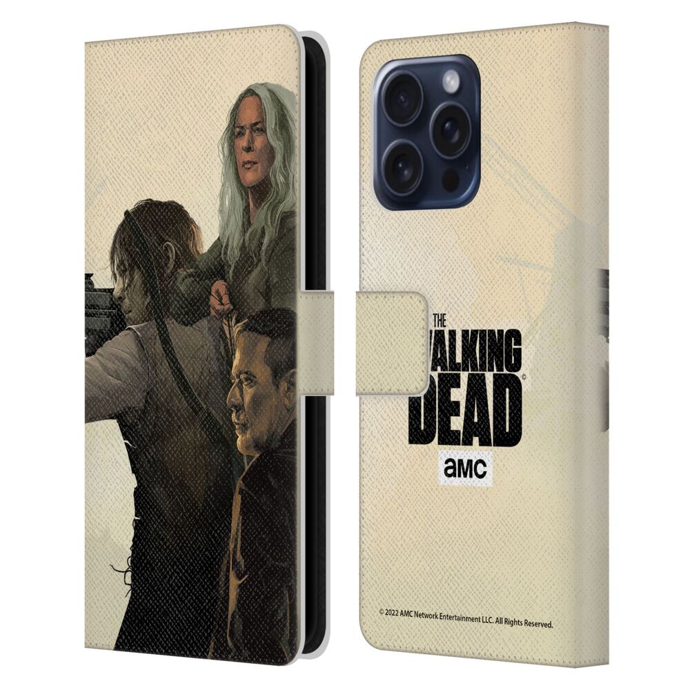 WALKING DEAD ウォーキングデッド Season 11 Key Art - レザー手帳型 / Apple iPhoneケース 【公式 / オフィシャル】