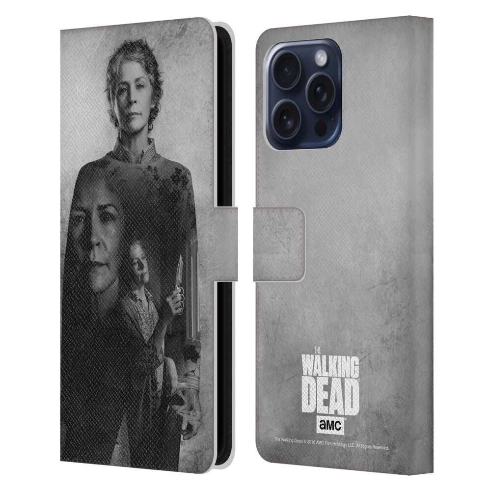 WALKING DEAD ウォーキングデッド - Double Exposure / Carol レザー手帳型 / Apple iPhoneケース 【公式 / オフィシャル】