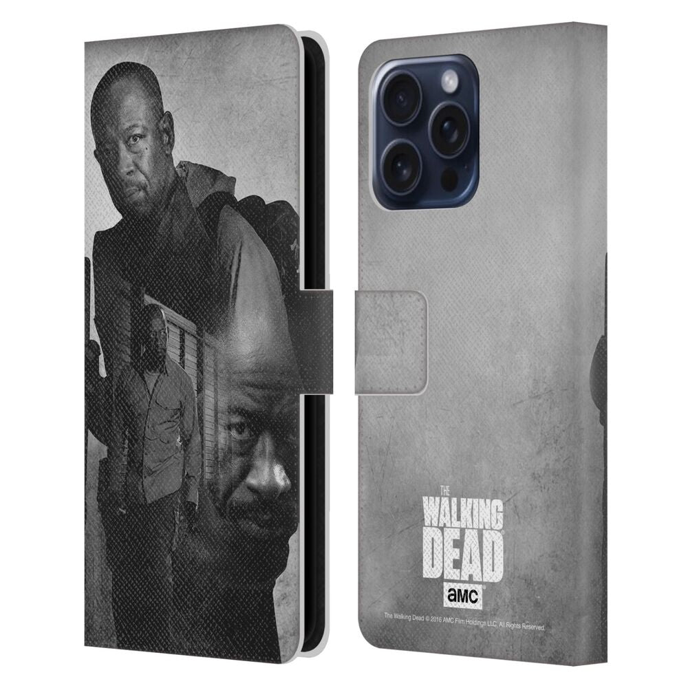 WALKING DEAD ウォーキングデッド - Double Exposure / Morgan レザー手帳型 / Apple iPhoneケース 【公式 / オフィシャル】