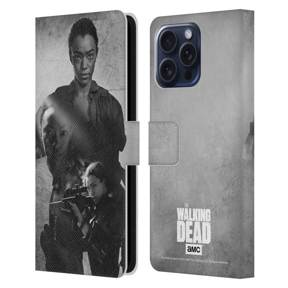 WALKING DEAD ウォーキングデッド - Double Exposure / Sasha レザー手帳型 / Apple iPhoneケース 【公式 / オフィシャル】