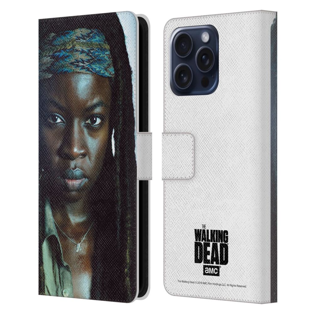 WALKING DEAD ウォーキングデッド - Characters / Michonne レザー手帳型 / Apple iPhoneケース 【公式 / オフィシャル】