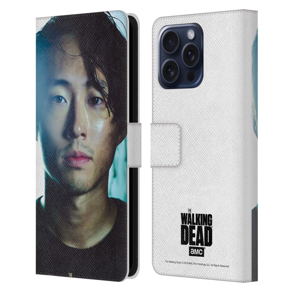 WALKING DEAD ウォーキングデッド - Characters / Glenn レザー手帳型 / Apple iPhoneケース 【公式 / オフィシャル】