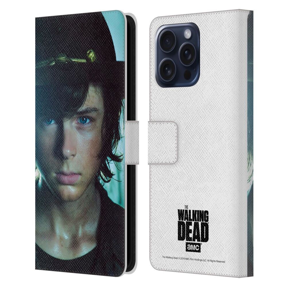 WALKING DEAD ウォーキングデッド - Characters / Carl レザー手帳型 / Apple iPhoneケース 【公式 / オフィシャル】