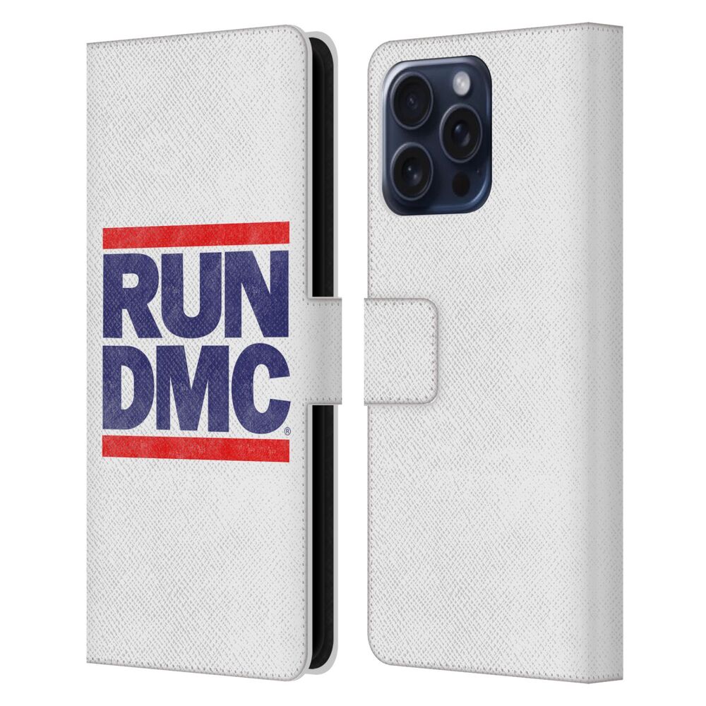 RUN DMC ランディーエムシー - Key Art / Silhouette USA レザー手帳型 / Apple iPhoneケース 【公式 / オフィシャル】