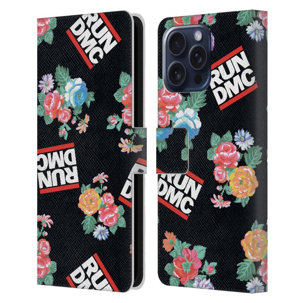 RUN DMC ランディーエムシー - Key Art / Pattern レザー手帳型 / Apple iPhoneケース 【公式 / オフィシャル】