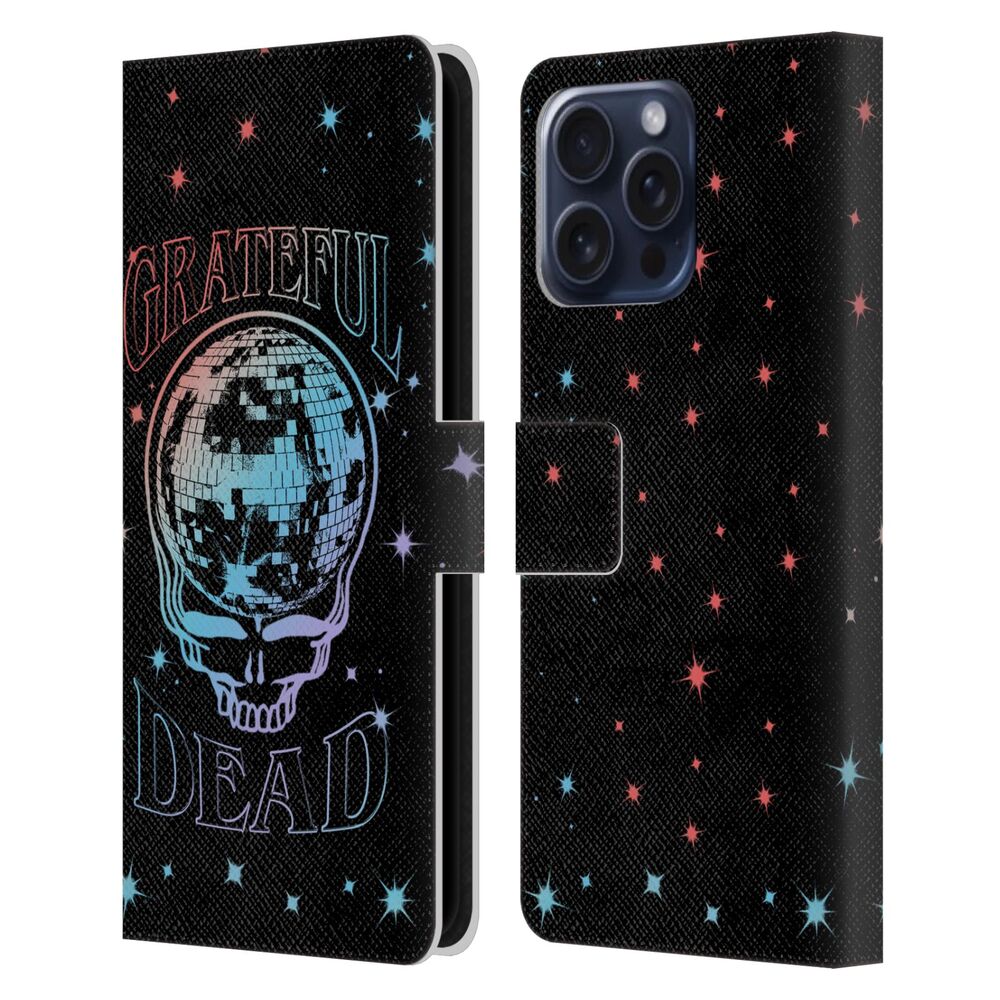 GRATEFUL DEAD グレイトフルデッド - Trends / Skull Logo レザー手帳型 / Apple iPhoneケース 【公式 / オフィシャル】