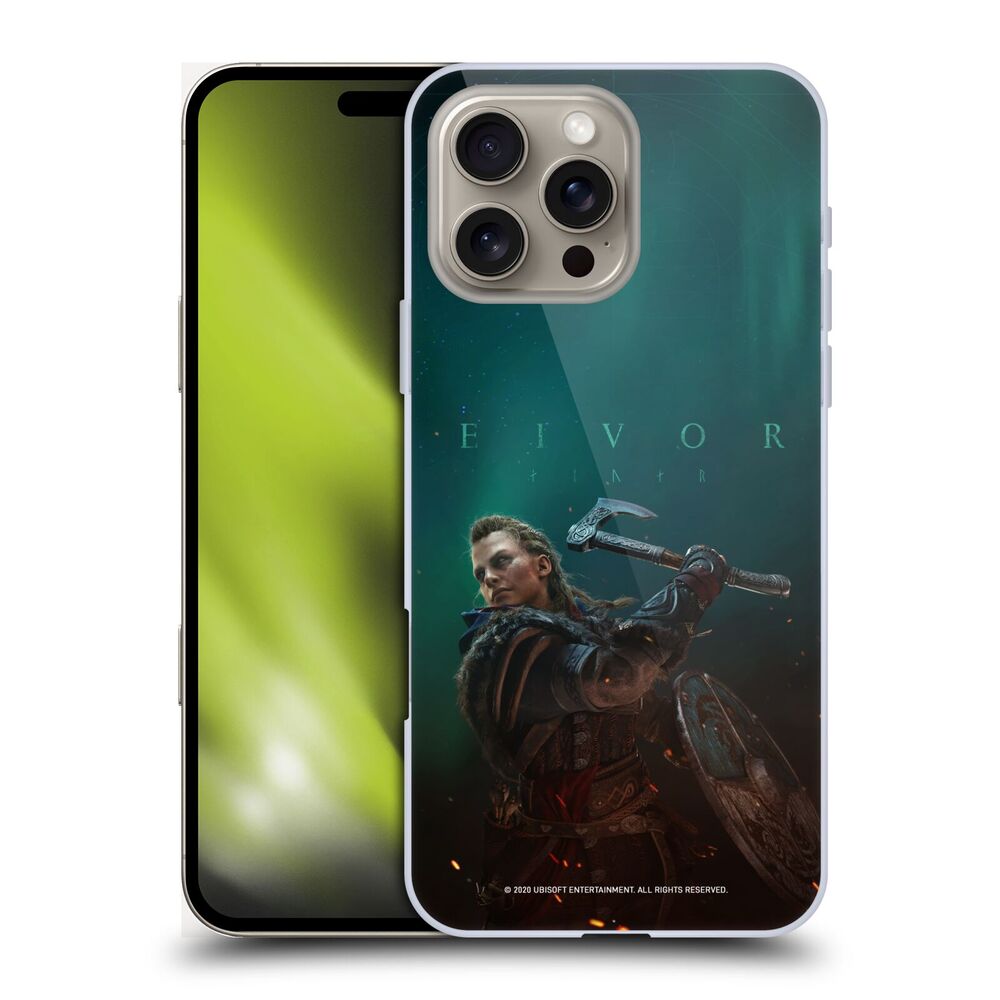 ASSASSINS CREED アサシンクリード - Valhalla Key Art / Female Eivor Poster ハード case / Apple iPhoneケース 【公式 / オフィシャル】