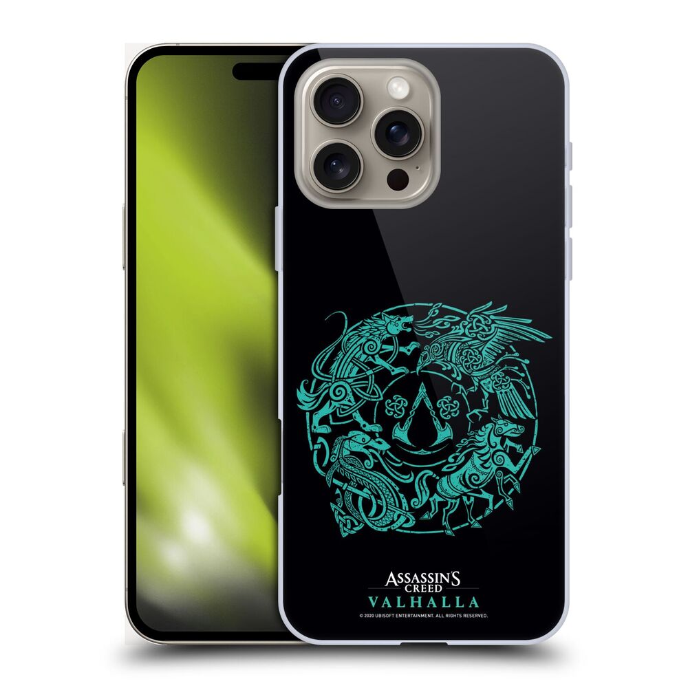 ASSASSINS CREED アサシンクリード - Valhalla Compositions And Patterns / Animals Crest ハード case / Apple iPhoneケース 【公式 / オフィシャル】