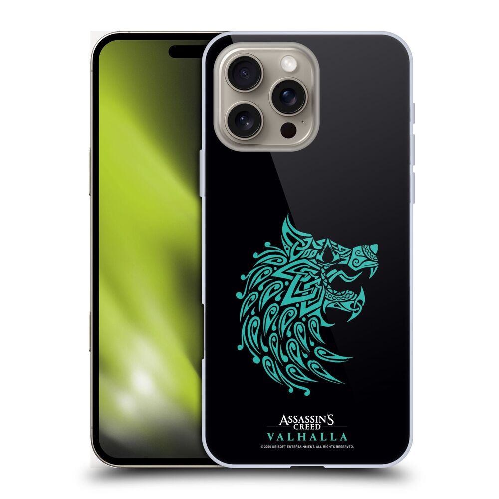 ASSASSINS CREED アサシンクリード - Valhalla Compositions And Patterns / Wolf ハード case / Apple iPhoneケース 【公式 / オフィシャル】