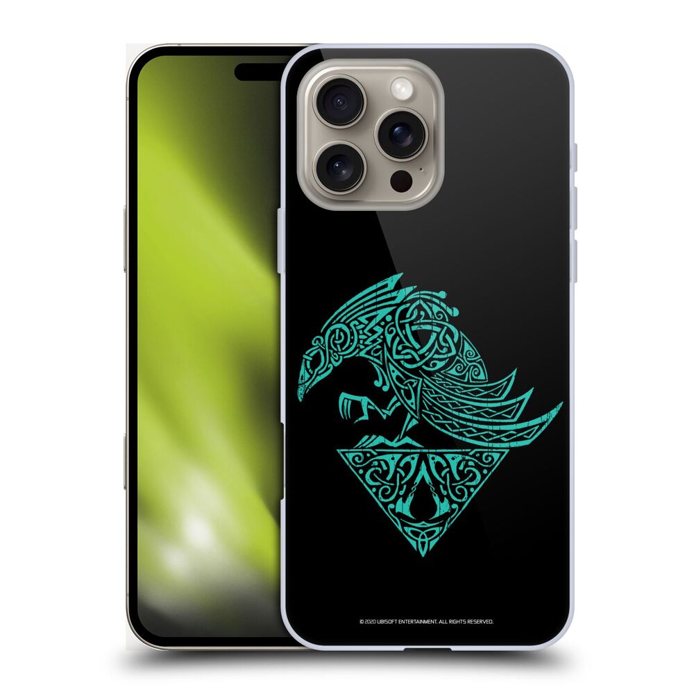 ASSASSINS CREED アサシンクリード - Valhalla Symbols And Patterns / Raven ハード case / Apple iPhoneケース 【公式 / オフィシャル】