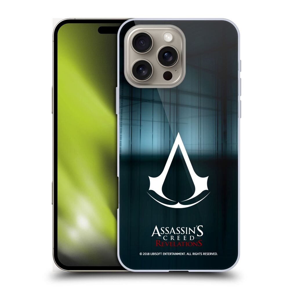 ASSASSINS CREED アサシンクリード - Revelations Logo / Animus Black Room ハード case / Apple iPhoneケース 【公式 / オフィシャル】