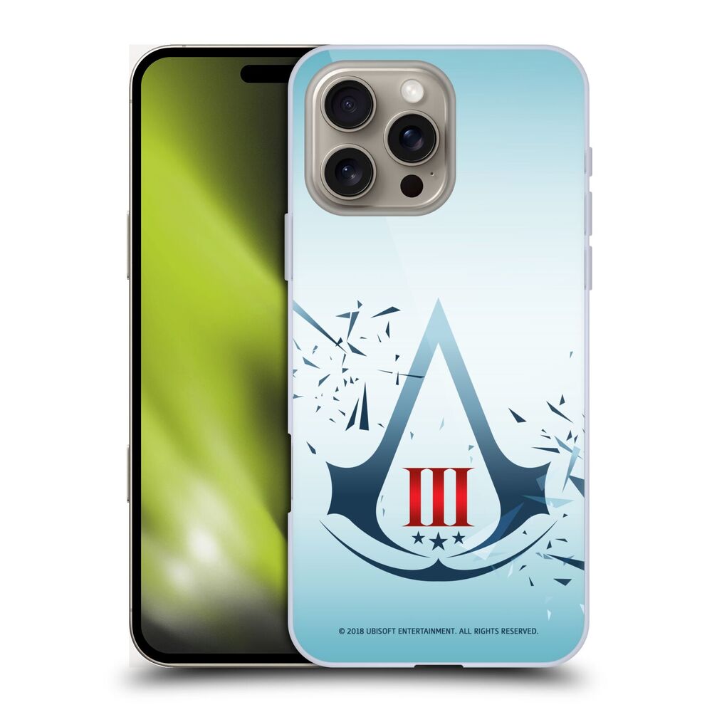 ASSASSINS CREED アサシンクリード - III Logos / Geometric 2 ハード case / Apple iPhoneケース 【公式 / オフィシャル】