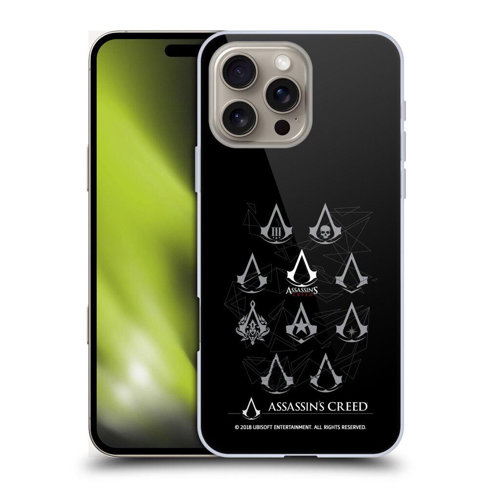 ASSASSINS CREED アサシンクリード - Legacy Logo / Geometric Crest ハード case / Apple iPhoneケース 【公式 / オフィシャル】