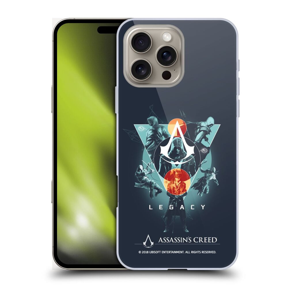 ASSASSINS CREED アサシンクリード - Legacy Character Artwork / Geometric ハード case / Apple iPhoneケース 【公式 / オフィシャル】