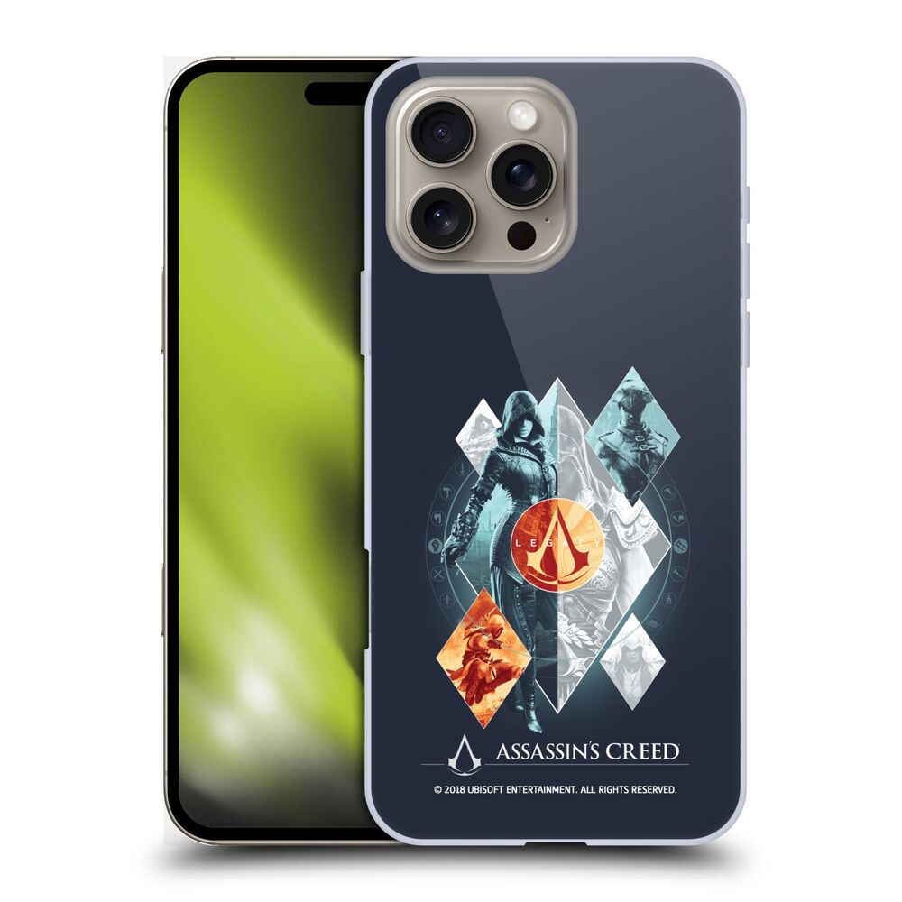 ASSASSINS CREED アサシンクリード - Legacy Character Artwork / Diamonds ハード case / Apple iPhoneケース 【公式 / オフィシャル】