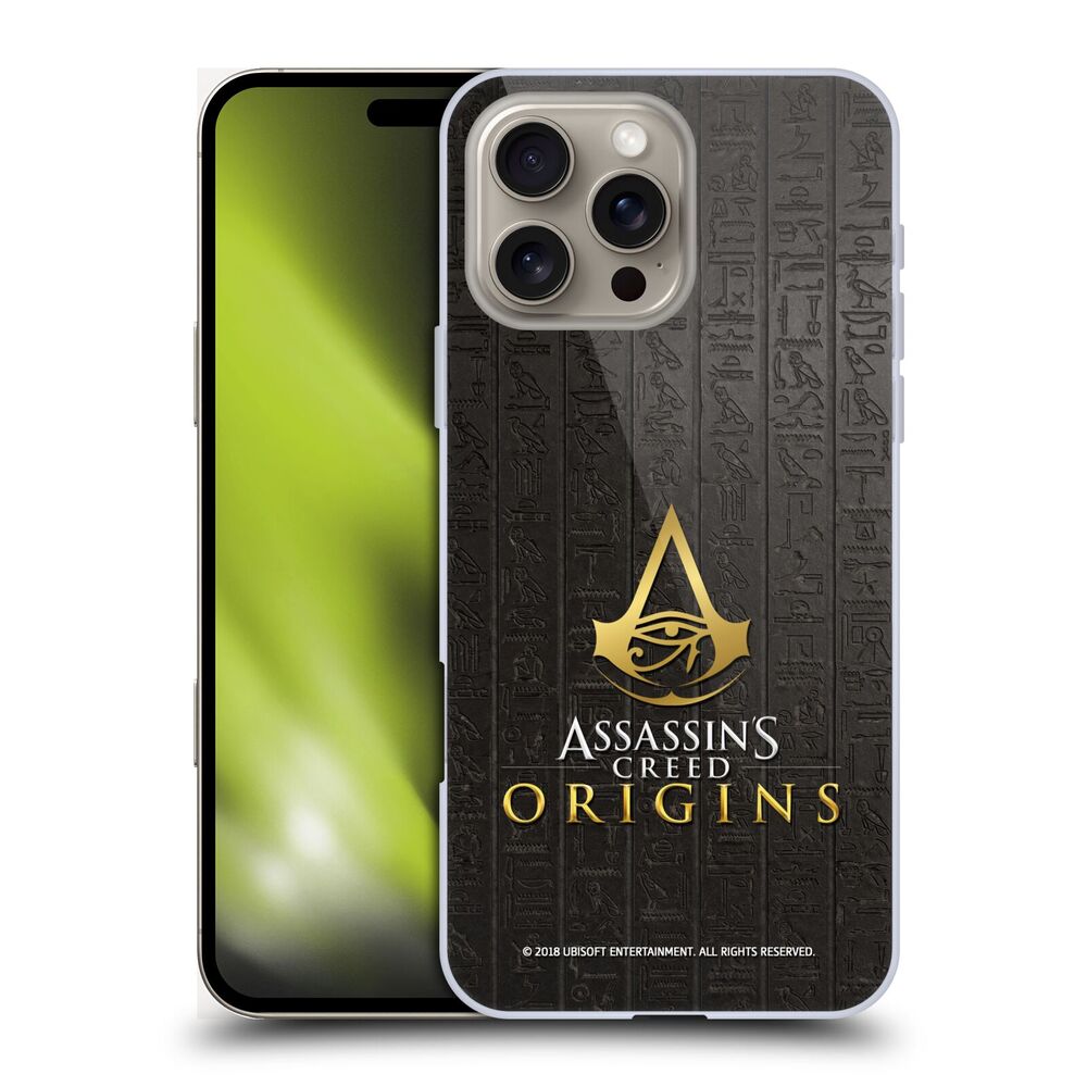 ASSASSINS CREED アサシンクリード - Origins Key Art / Hieroglyphics ハード case / Apple iPhoneケース 【公式 / オフィシャル】