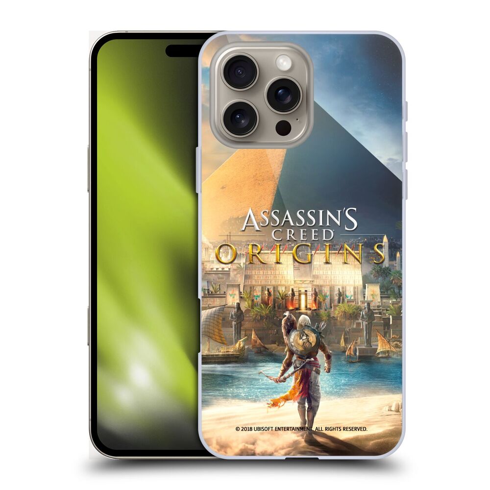 ASSASSINS CREED アサシンクリード - Origins Key Art / Bayek Pyramid ハード case / Apple iPhoneケース 【公式 / オフィシャル】