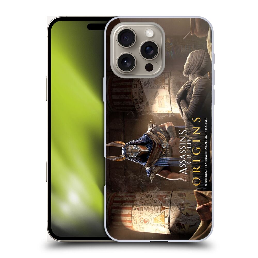 ASSASSINS CREED アサシンクリード - Origins Key Art / Hetepi ハード case / Apple iPhoneケース 【公式 / オフィシャル】