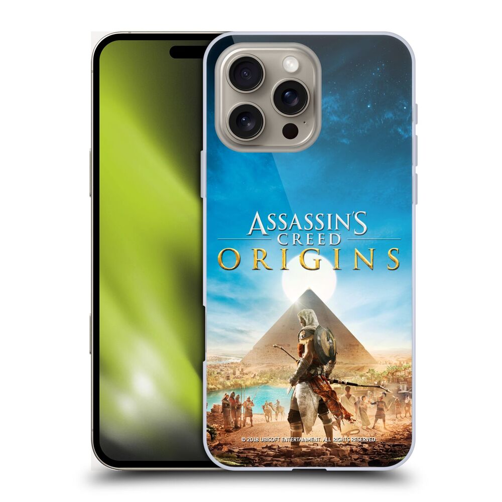 ASSASSINS CREED アサシンクリード - Origins Character Art / Bayek Pyramid ハード case / Apple iPhoneケース 【公式 / オフィシャル】