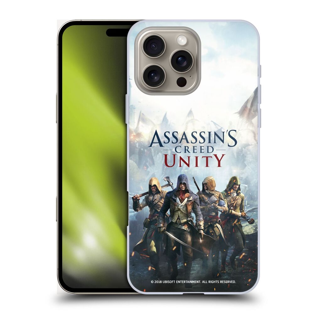 ASSASSINS CREED アサシンクリード - Unity Key Art / French Brotherhood ハード case / Apple iPhoneケース 【公式 / オフィシャル】