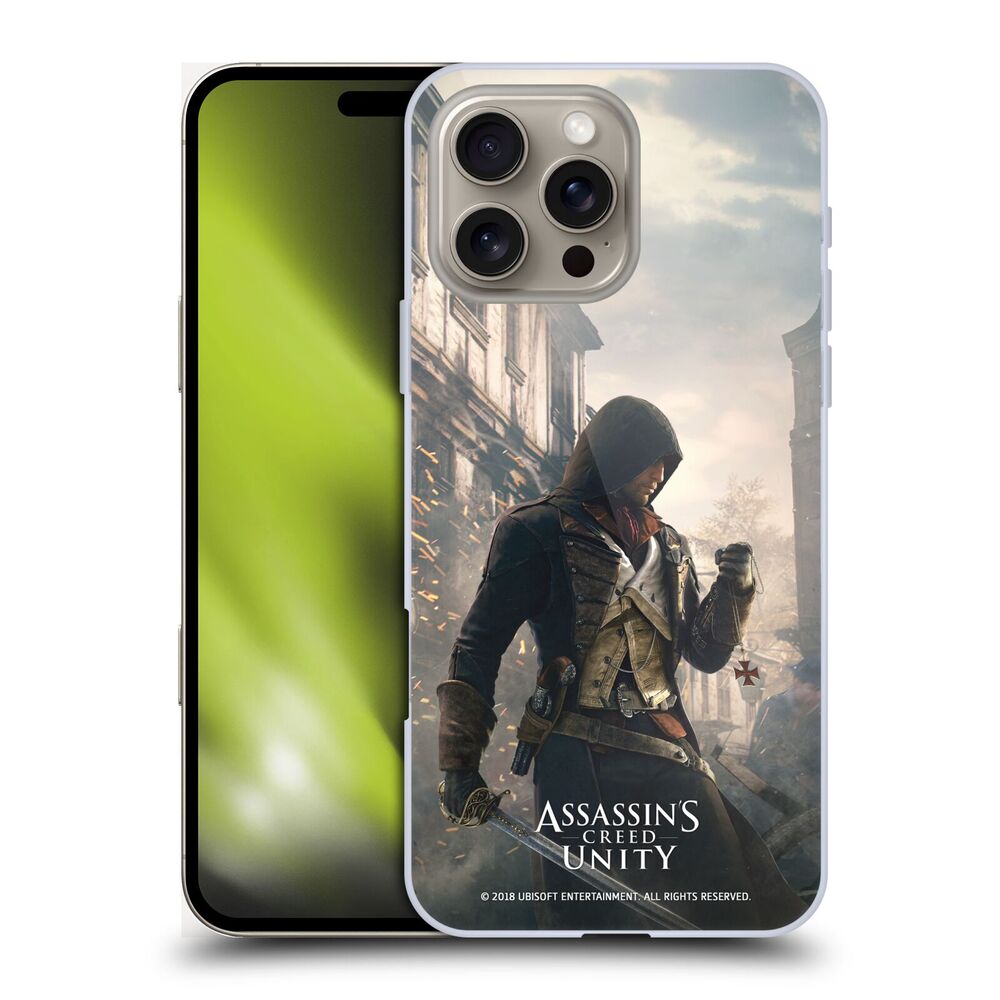 ASSASSINS CREED アサシンクリード - Unity Key Art / Arno Dorian Cross ハード case / Apple iPhoneケース 【公式 / オフィシャル】