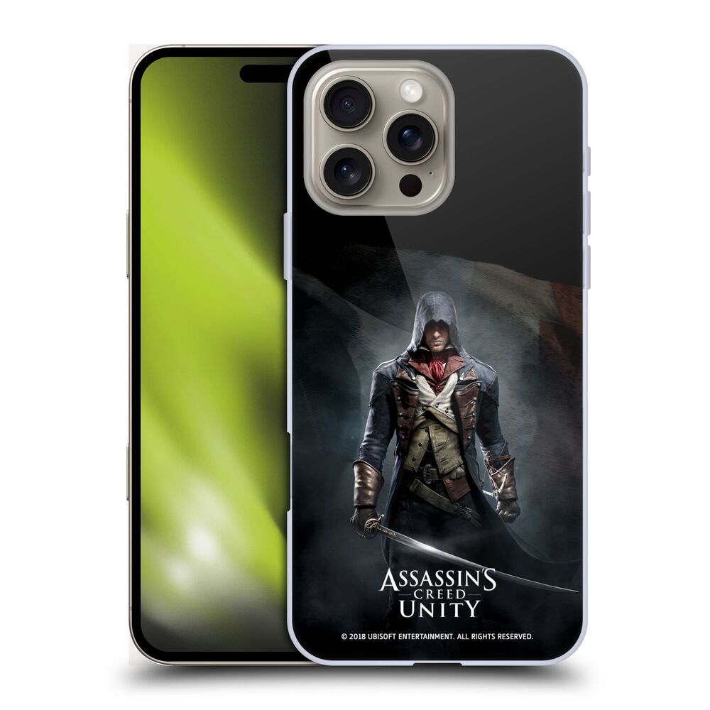 ASSASSINS CREED アサシンクリード - Unity Key Art / Arno Dorian Sword ハード case / Apple iPhoneケース 【公式 / オフィシャル】