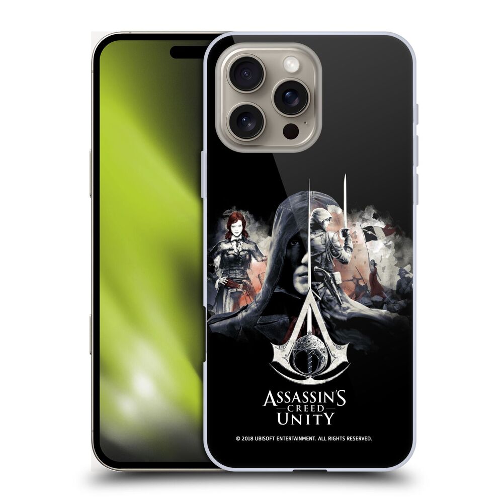 ASSASSINS CREED アサシンクリード - Unity Character Art / Crest And Sword ハード case / Apple iPhoneケース 【公式 / オフィシャル】