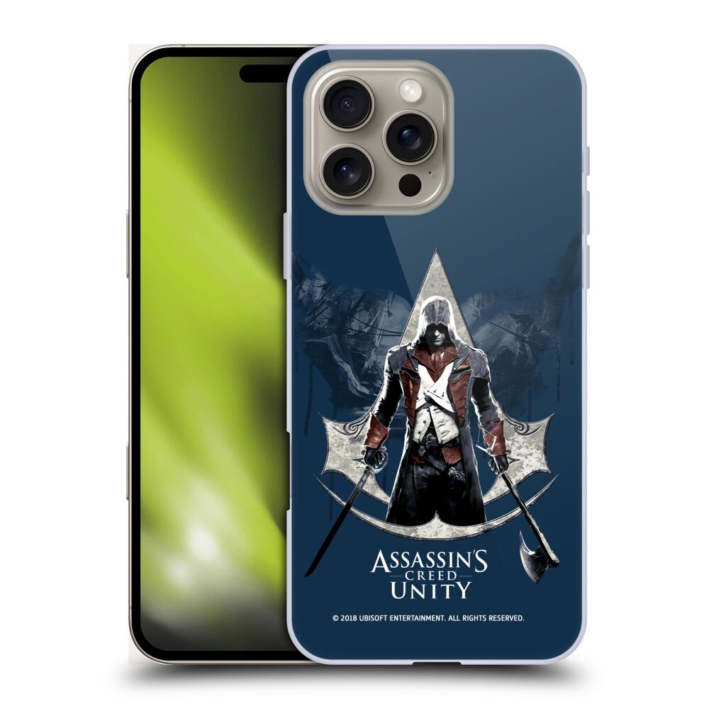 ASSASSINS CREED アサシンクリード - Unity Character Art / Arno Dorian Crest ハード case / Apple iPhoneケース 【公式 / オフィシャル】