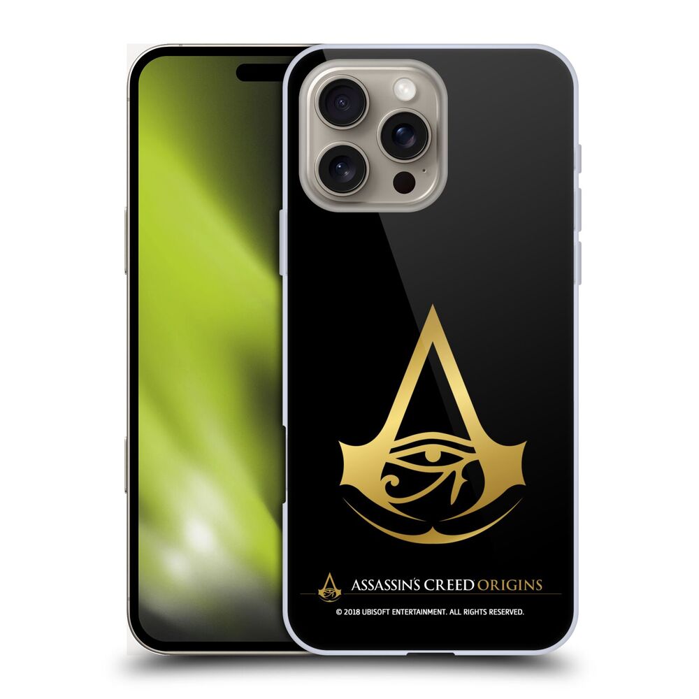 ASSASSINS CREED アサシンクリード - Origins Crests / Plain ハード case / Apple iPhoneケース 【公式 / オフィシャル】