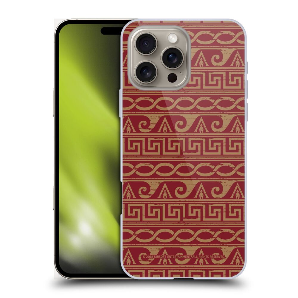 ASSASSINS CREED アサシンクリード - Odyssey Patterns / Gold Meander ハード case / Apple iPhoneケース 【公式 / オフィシャル】