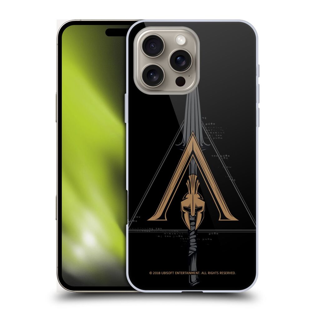 ASSASSINS CREED アサシンクリード - Odyssey Artwork / Crest & Broken Spear ハード case / Apple iPhoneケース 【公式 / オフィシャル】