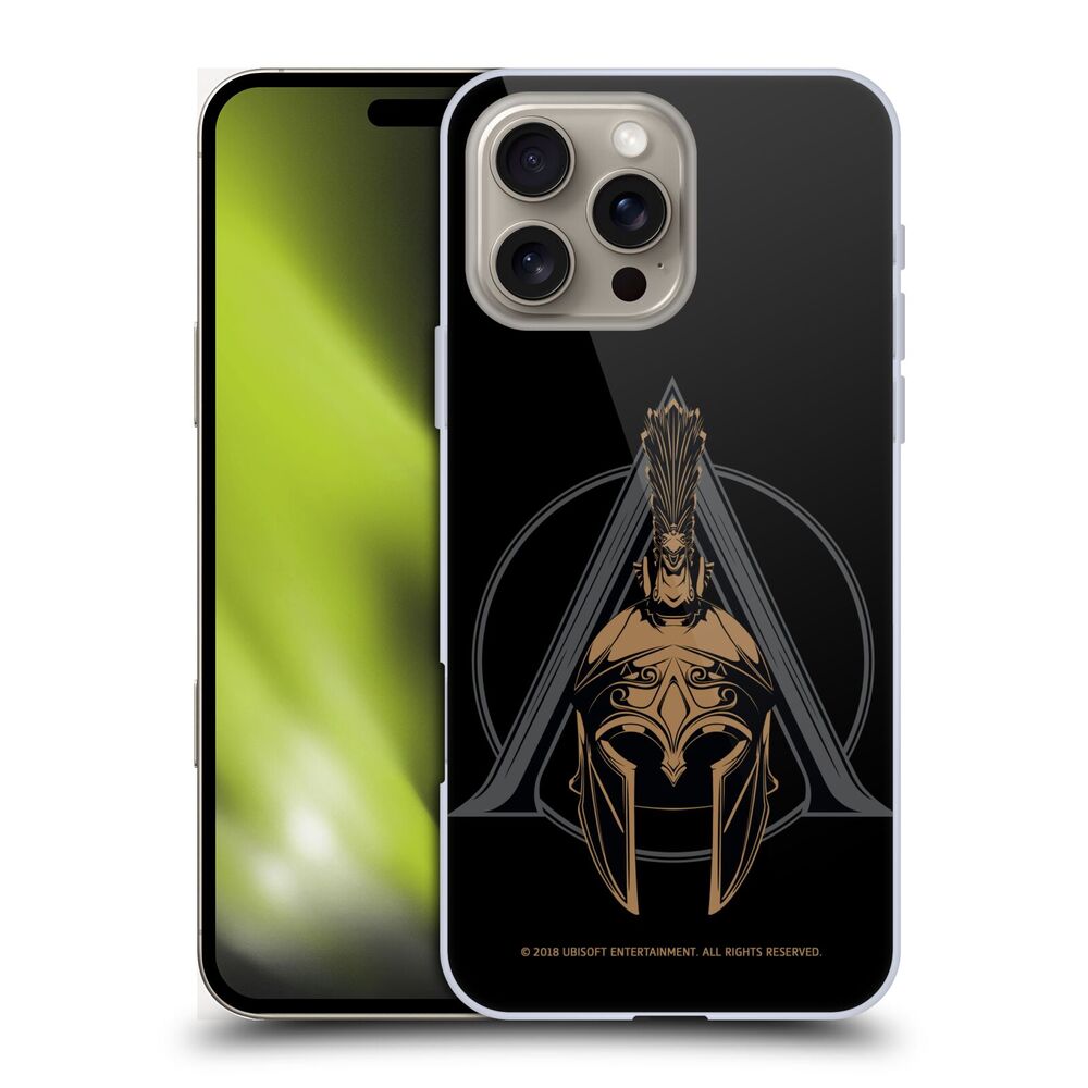 ASSASSINS CREED アサシンクリード - Odyssey Artwork / Gold Helmet ハード case / Apple iPhoneケース 【公式 / オフィシャル】