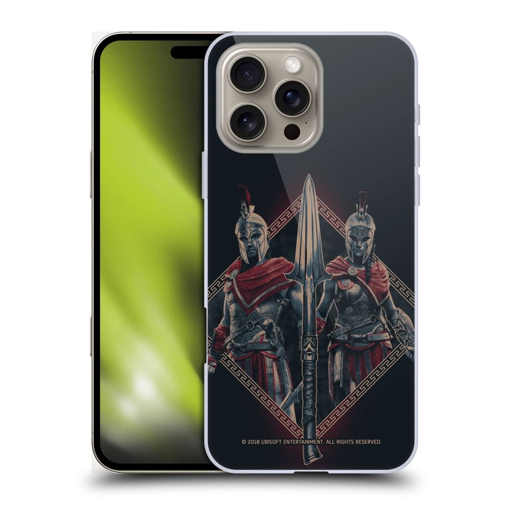 ASSASSINS CREED アサシンクリード - Odyssey Artwork / Alexios And Kassandra ハード case / Apple iPhoneケース 【公式 / オフィシャル】