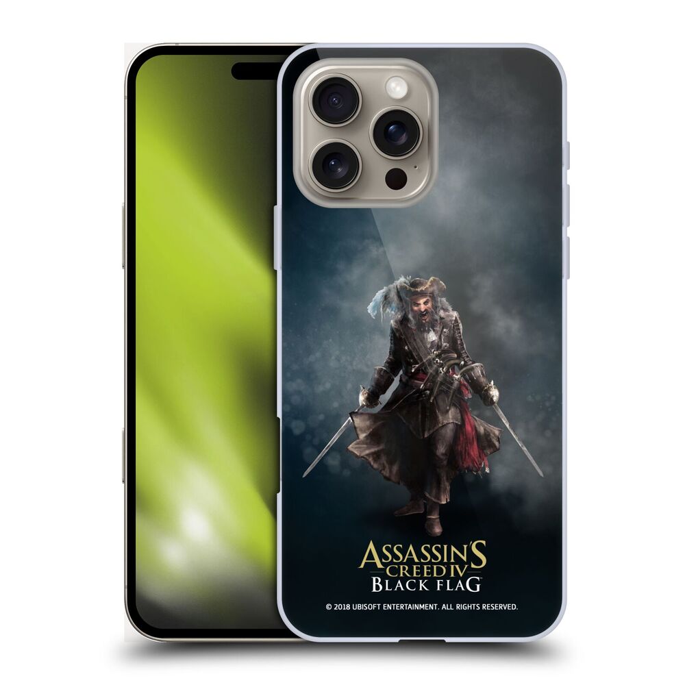 ASSASSINS CREED アサシンクリード - Black Flag Characters / Black Beard ハード case / Apple iPhoneケース 【公式 / オフィシャル】